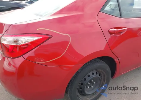 2018 Toyota Corolla Le z USA, uszkodzony, nr VIN 2T1BURHE0JC070543